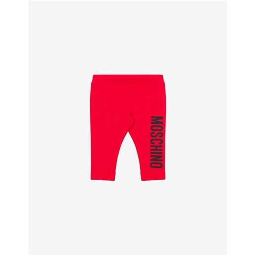 Moschino leggings in jersey logo print