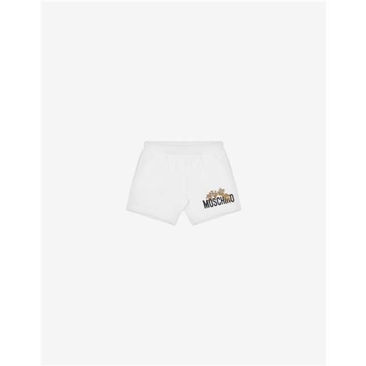 Moschino short in felpa teddy logo