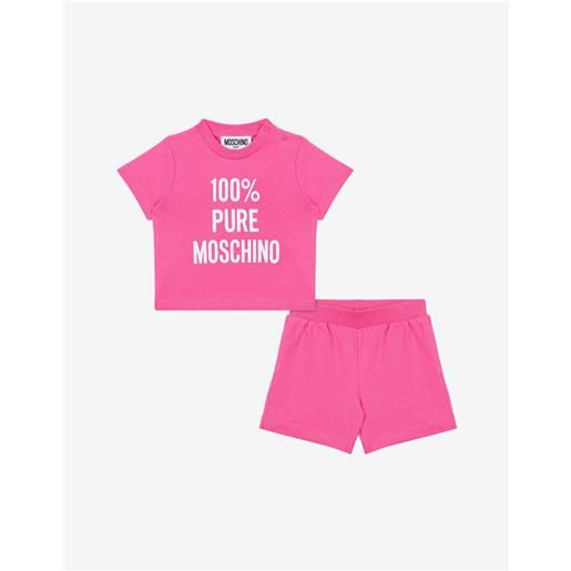 Moschino completo t-shirt e short 100% pure Moschino