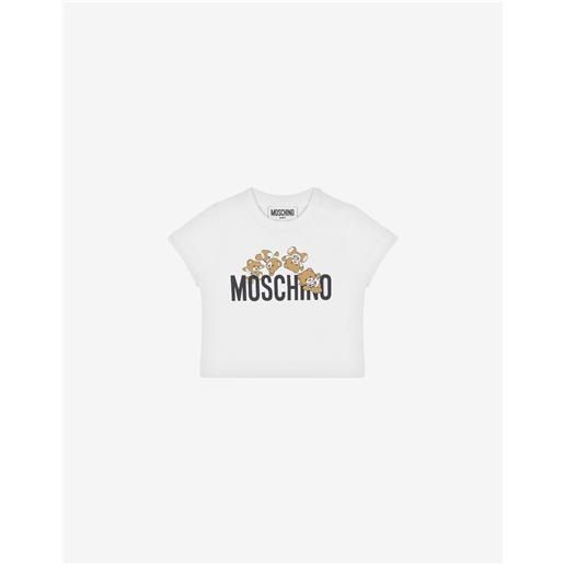 Moschino t-shirt in jersey teddy logo