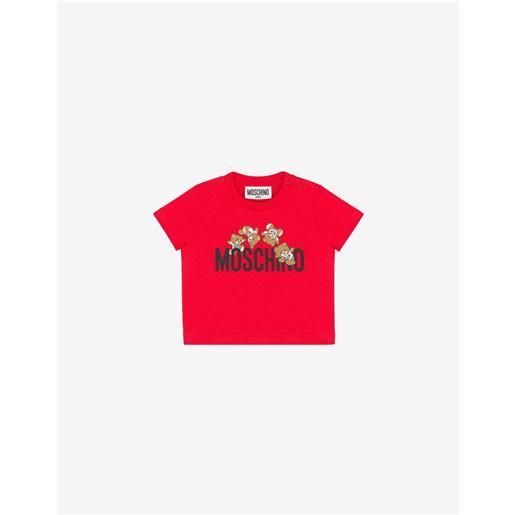 Moschino t-shirt in jersey teddy logo