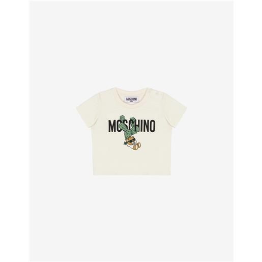 Moschino t-shirt in jersey cactus teddy bear