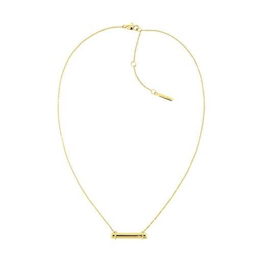 Calvin Klein collana da donna collezione elongated linear - 35000015