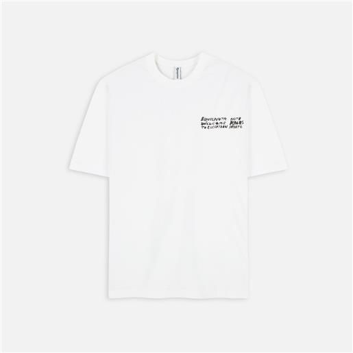 Reception khalos t-shirt white uomo