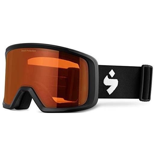 S Sweet Protection sweet protection firewall, occhiali da sole adulto, arancione/nero opaco/nero, taglia unica
