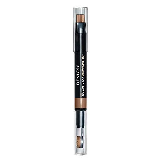 REVLON matita per sopracciglia 402 soft brown browlights matita color. Stay REVLON