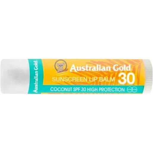 Australian Gold sunscreen lip balm high protection spf30