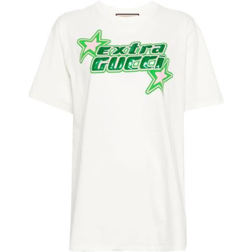 Gucci t-shirt extra Gucci con stampa - toni neutri