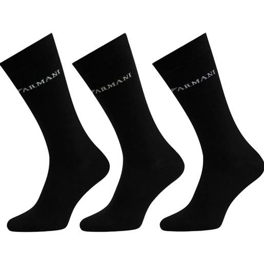 EMPORIO ARMANI pack 3 calze con logo
