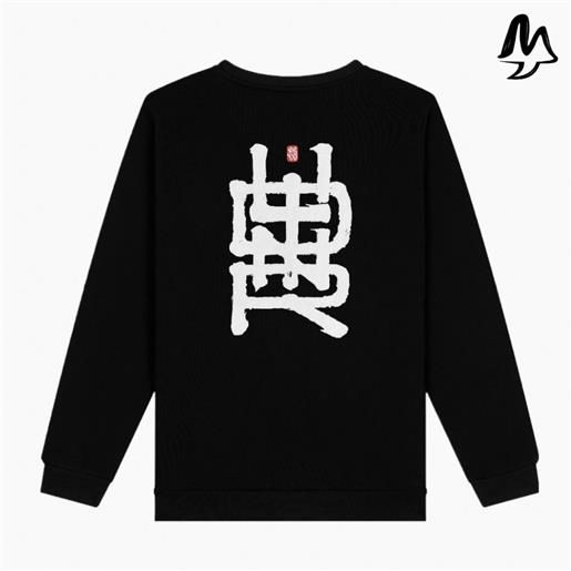 Pullover dolly noire ideogram