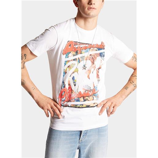 DSQUARED t-shirt rocco cool fit tee uomo