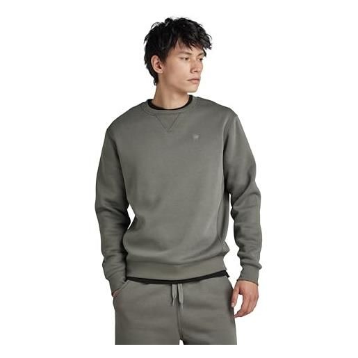 G-STAR RAW premium core sweater donna, grigio (gs grey d16917-c235-1260), xl