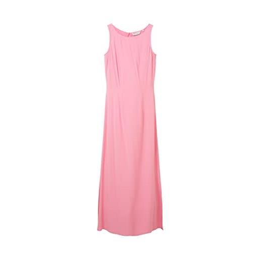 Tom tailor denim 1036606 vestito, 31685-rosa fresco, l donna