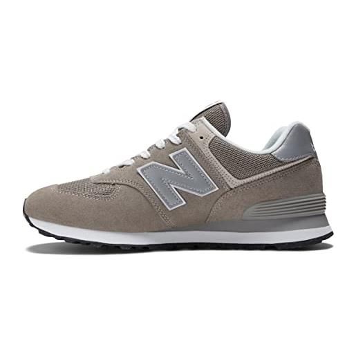 New Balance nb 574, sneakers uomo, grigio grey evg, 38.5 eu