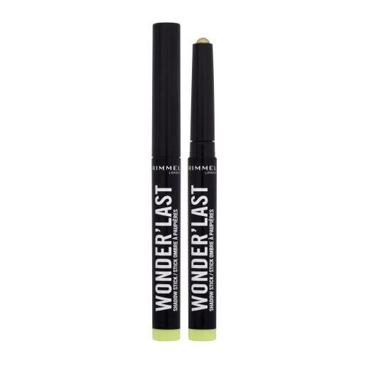 Rimmel London wonder'last shadow stick ombretto in matita 1.64 g tonalità 008 galactic green
