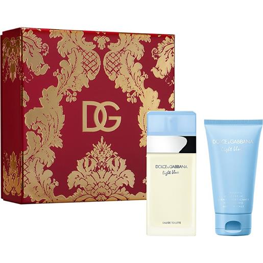 Dolce & Gabbana light blue cofanetto regalo con crema rinfrescante per il corpo