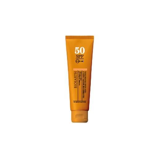 Bioearth sun body: crema solare spf50+ - water resistant - 150 ml