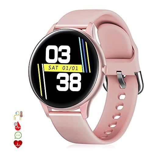 DAM smartwatch k21 con temperatura corporea, cardiofrequenzimetro, modalità multisport