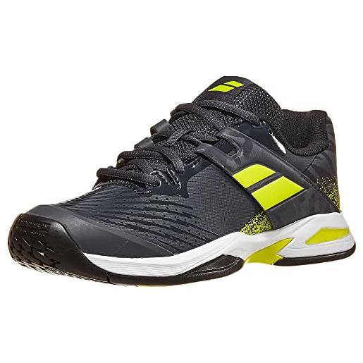 Babolat propulse ac jr, scarpe da tennis, grey/aero, 34 eu