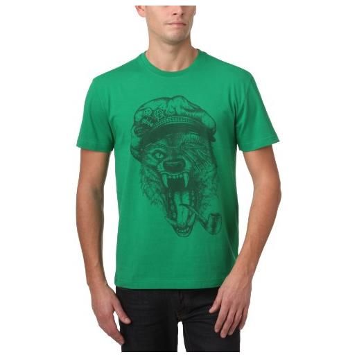 Globe - maglietta snarl da uomo, verde (verde), s