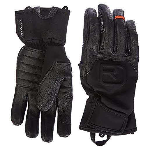 Ortovox high alpine glove, guanti sportivi unisex adulto, black raven, xl