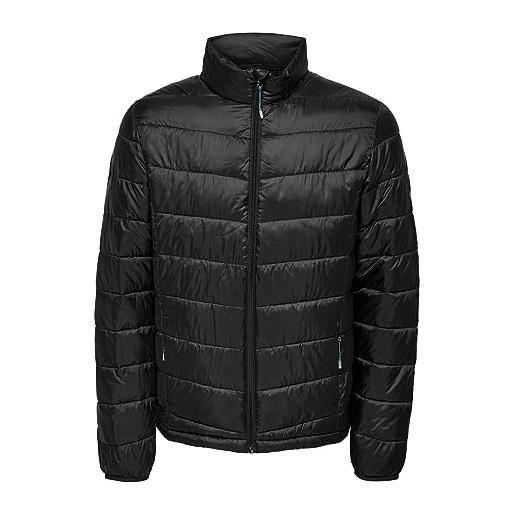 Only & sons onscarven-puffer trapuntato otw noos giacca, olive night, s uomo