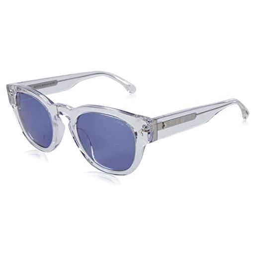 LOZZA sl4263 0p79 sunglasses unisex combined, standard, 49 occhiali, crystal/blue, uomo