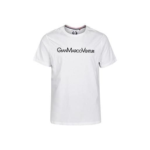 Gian Marco Venturi t-shirt uomo manica corta con scritta - taglia l