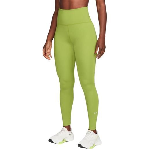 Nike leggins Nike dri-fit one high-rise leggings - pear/white