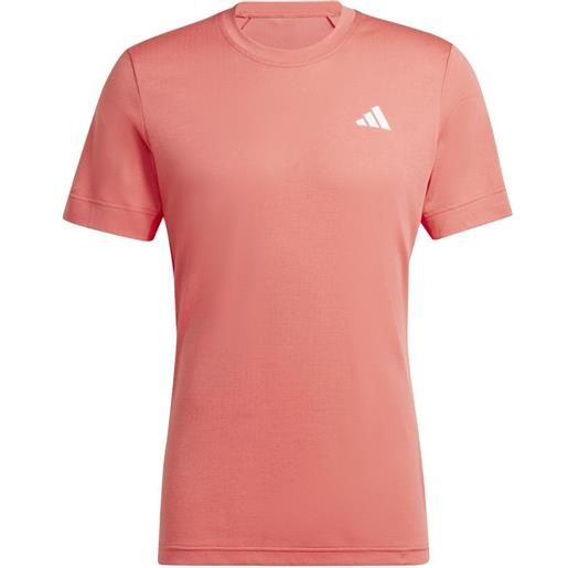 Adidas t-shirt da uomo Adidas tennis freelift t-shirt - preloved red