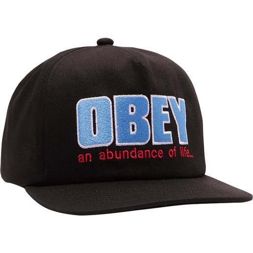 OBEY cappellino OBEY abundance 5
