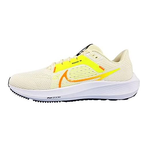 Nike air zoom pegasus 40, sneaker donna, bianco, 45.5 eu