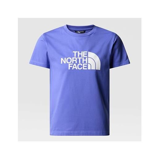 TheNorthFace the north face t-shirt easy da ragazzo dopamine blue taglia l uomo
