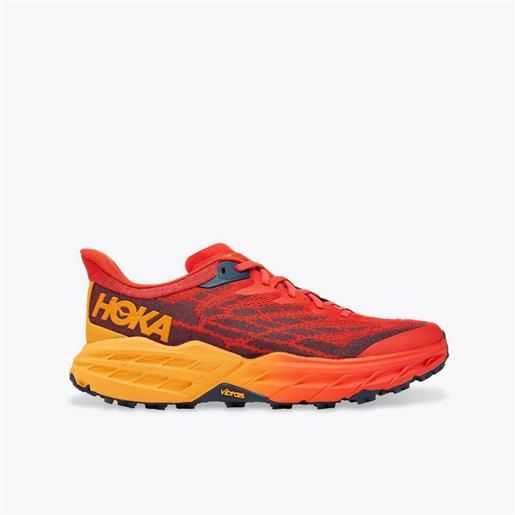 Hoka speedgoat 5 trail running shoes rosso eu 47 1/3 uomo