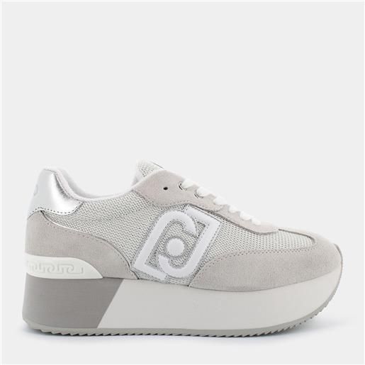 LIU-JO sneakers liu-jo da donna , white-silver