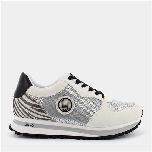 LIU-JO sneakers liu-jo da donna , zebra-silver