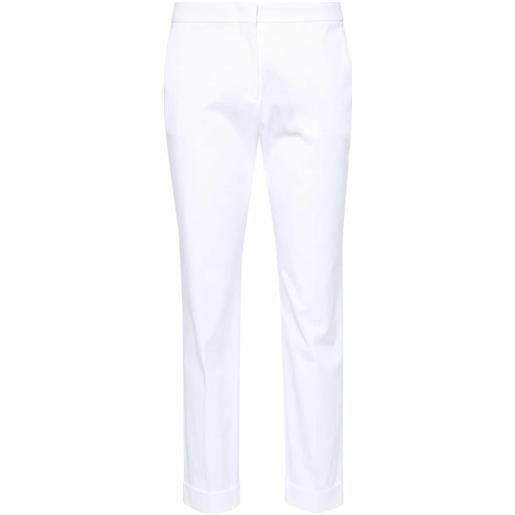 ETRO pantaloni crop slim con vita media - bianco
