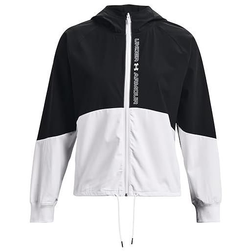 Under Armour donna woven fz jacket, giacca donna