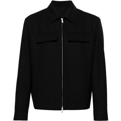 Lardini giacca con zip - nero