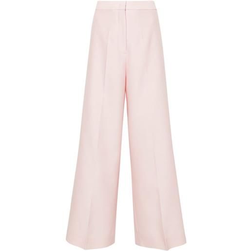 Fabiana Filippi pantaloni a vita alta - rosa