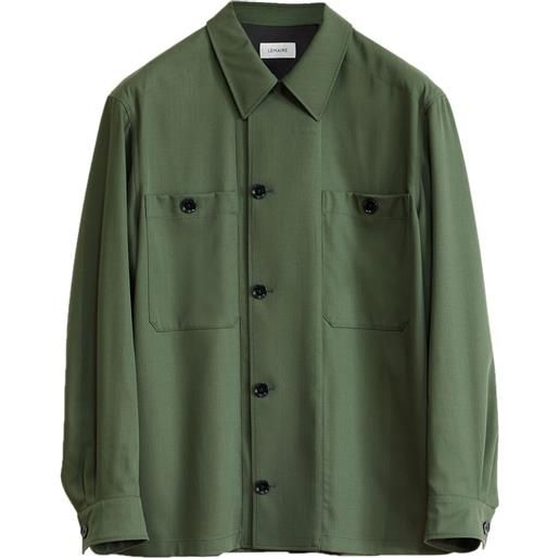LEMAIRE giacca-camicia - verde