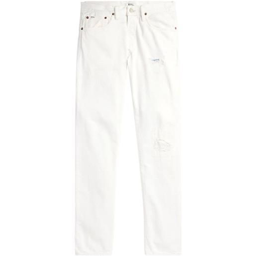 Polo Ralph Lauren jeans slim con strappi - toni neutri