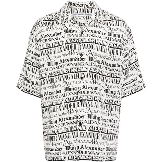 Alexander Wang camicia con stampa - bianco