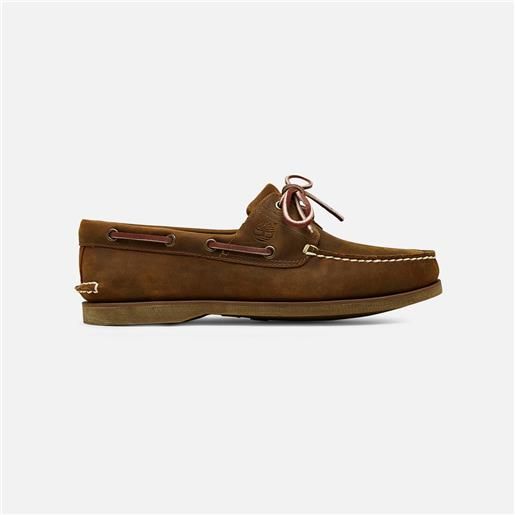 Timberland classic 2-eye boat brown uomo