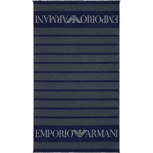 EMPORIO ARMANI telo mare con logo