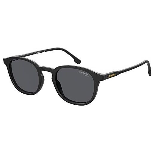 Carrera 238/s occhiali da sole, nero, 49 unisex-adulto