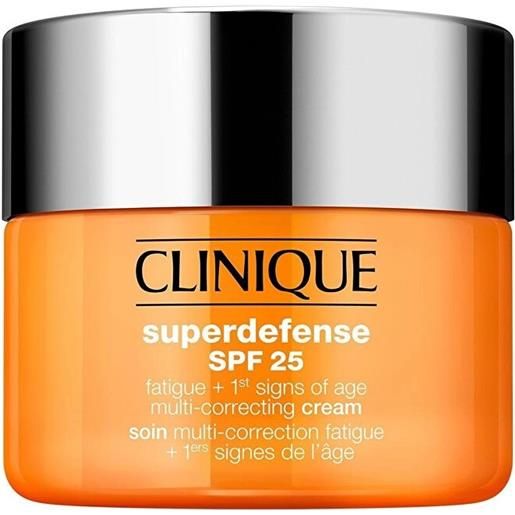 Clinique crema viso da giorno protettiva superdefence spf 25 (multi-correcting cream) 30 ml