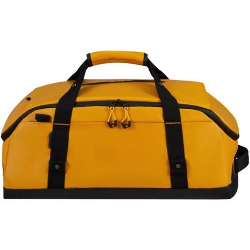 Samsonite ecodiver borsone impermeabile, tessuto riciclato giallo