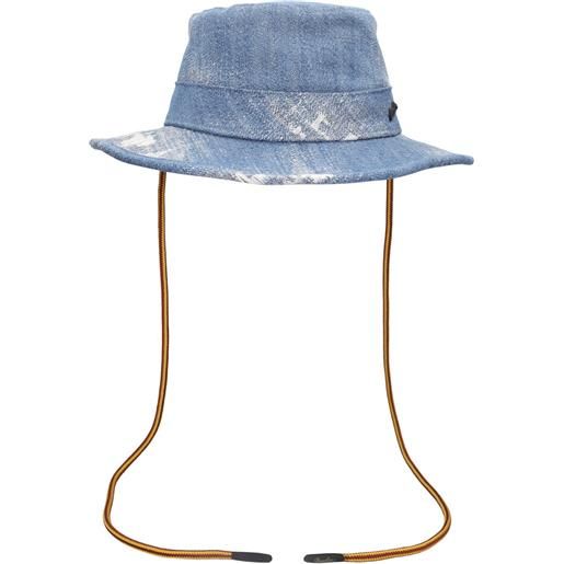 BORSALINO cappello tanaka in denim di cotone