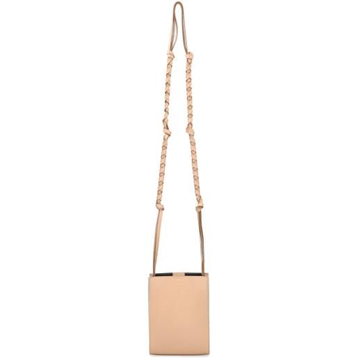 JIL SANDER borsa piccola tangle in pelle